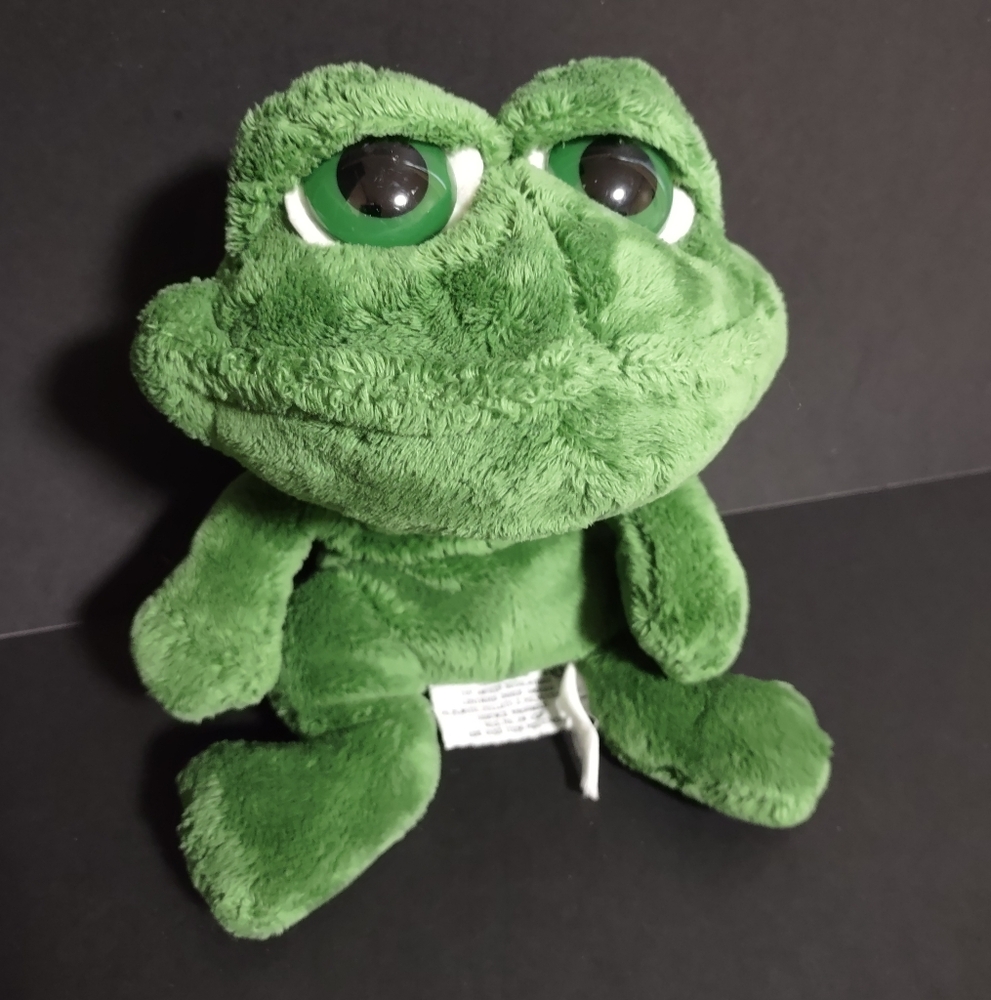 RUSS Berry & CO. Inc - Dermot Green Frog 11" Plush Lil' Peepers